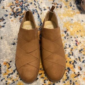 Dr Scholls Brown Slip-On Shoes